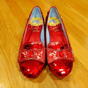 Worn once Irregular choice Wizard of Oz flats